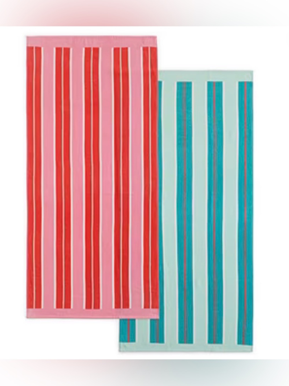 Beach Towels 2-pack Set - 30 x 60 (100% cotton)